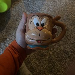 💎 Vintage Ringling Bros. and Barnum & Bailey Circus 3D Monkey Mug Cup