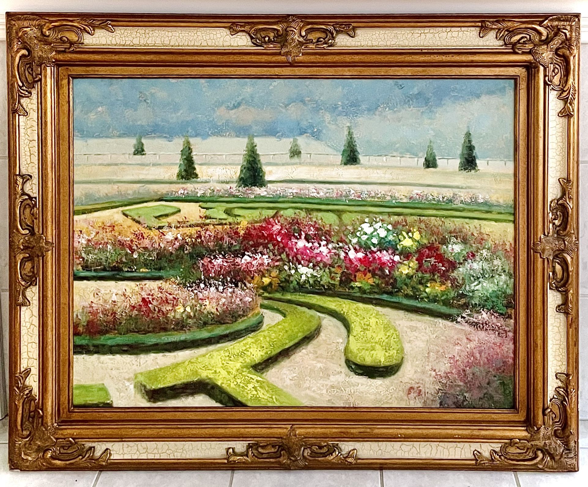 Landscape Painting In Beautiful Frame