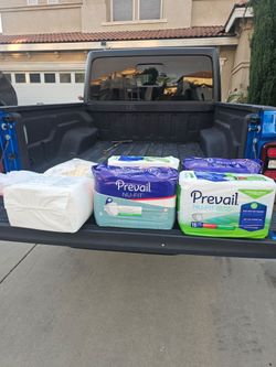 Adult Diaper Size M $8 for each or $30 for all brand new
