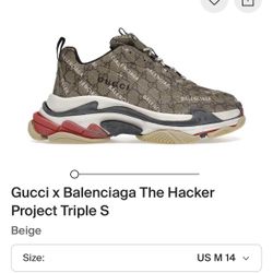 Gucci Balenciaga Triple S