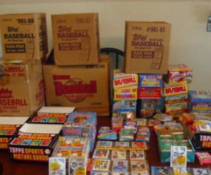 I Buy Old Sports Card Collections :;; I Pay Cash!!!