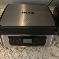 WSHAQ 3-in-1 Smokeless Contact Grill & Press w/Removable Grill Plates