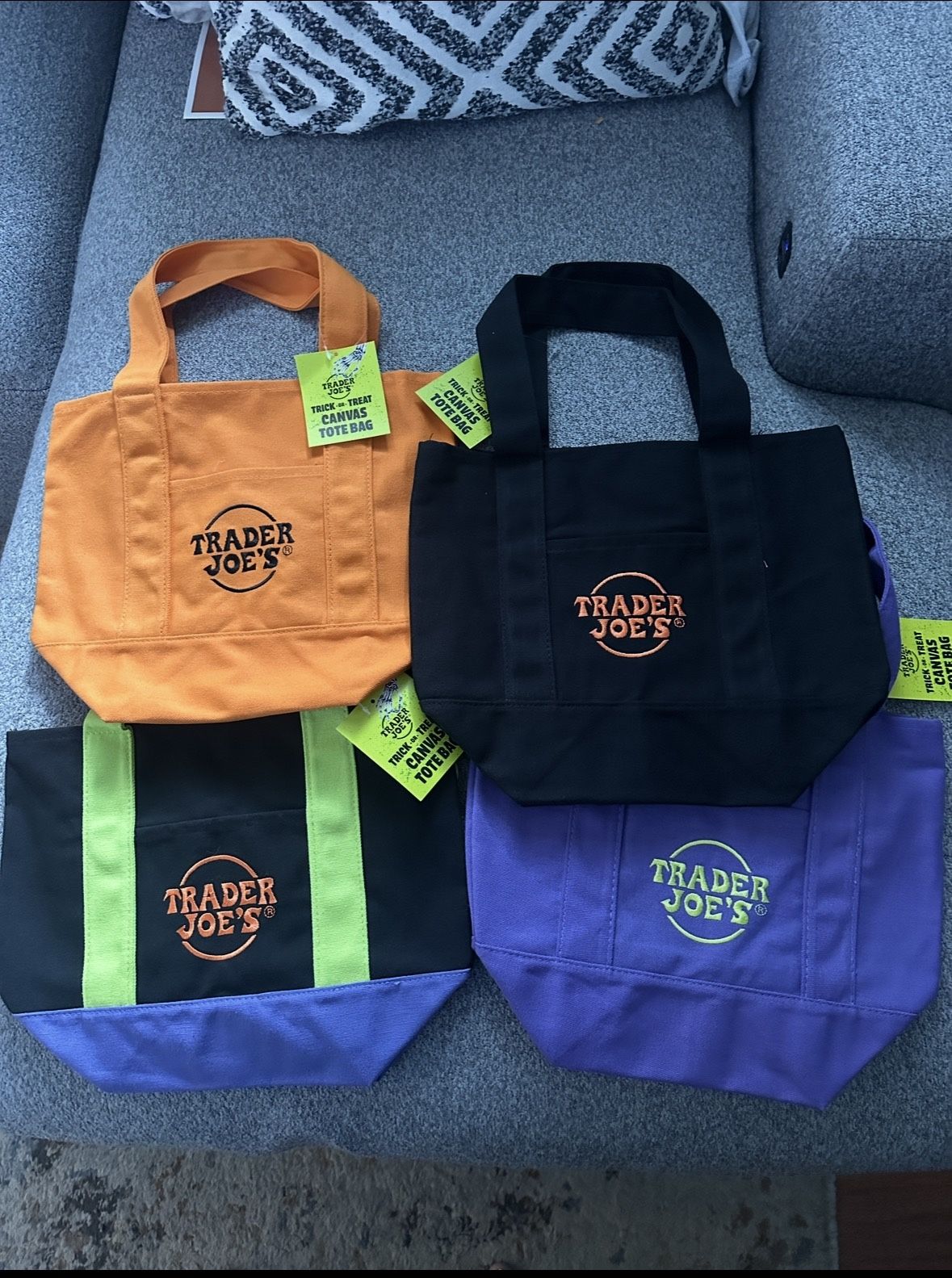 Halloween Trader Joe Bag