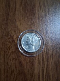 1941 Uncirculated Mercury Silver Dime