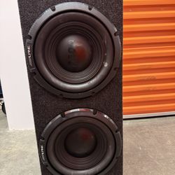 Alpine Sound  System  Amplifier And Box