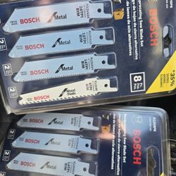 2 sets Bosch reciprocating saw blad set