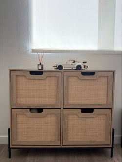 Oak Shoe Organizer