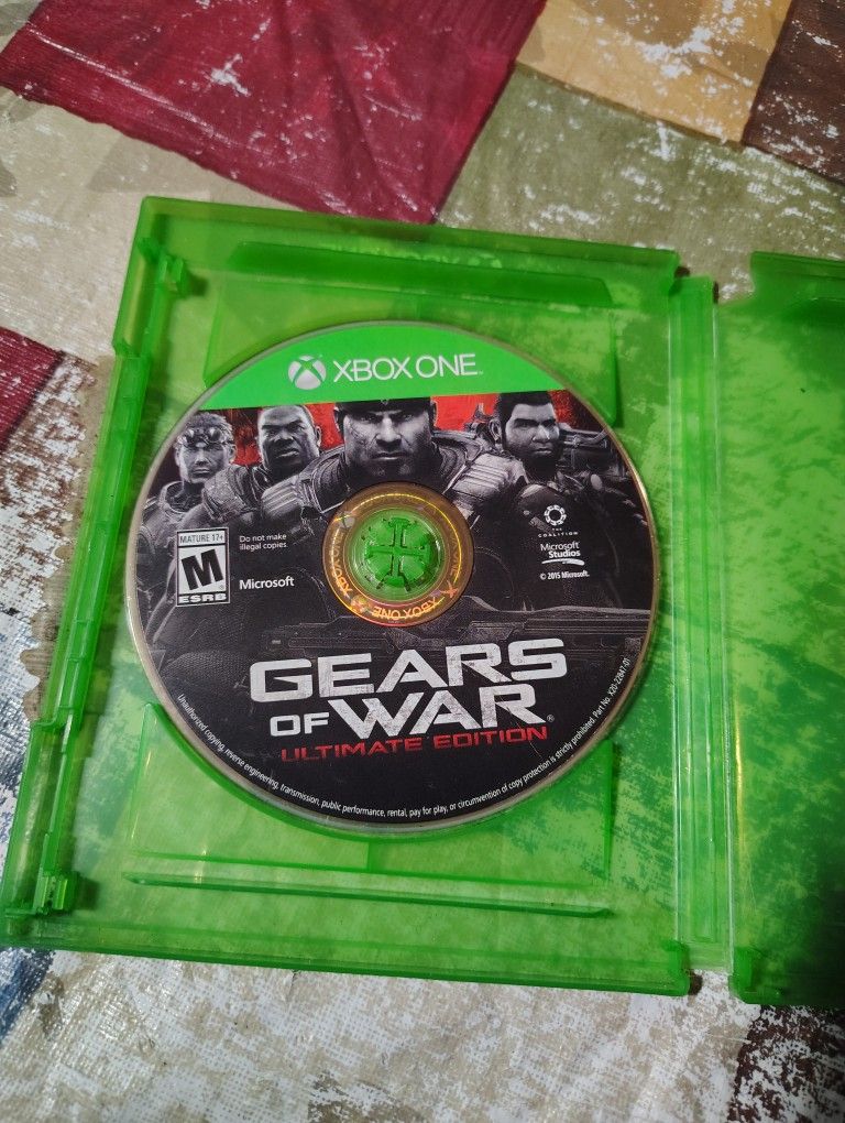Gears of War Ultimate Edition (nocoverdamaged case(aspictured) new disk!!