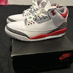 Fire Red 3s