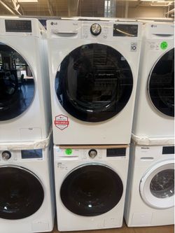LG washing machine and electric dryer ventless