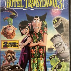 HOTEL TRANSYLVANIA 3 (DVD + Digital-2018) Selena Gomez + Adam Sandler!