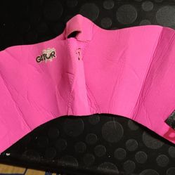Hot Pink Gator Little Kids Ski Mask 