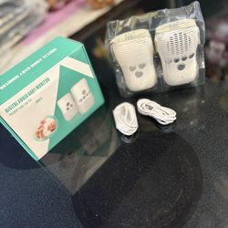 Goshyda New Digital Two-Way Baby Audio Monitors W Nightlight
