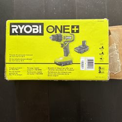 Ryobi Drill and driver Kit With 2 batteries  And  Impact Driver  Set As Gift 