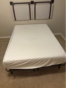 Full size mattress and frame
