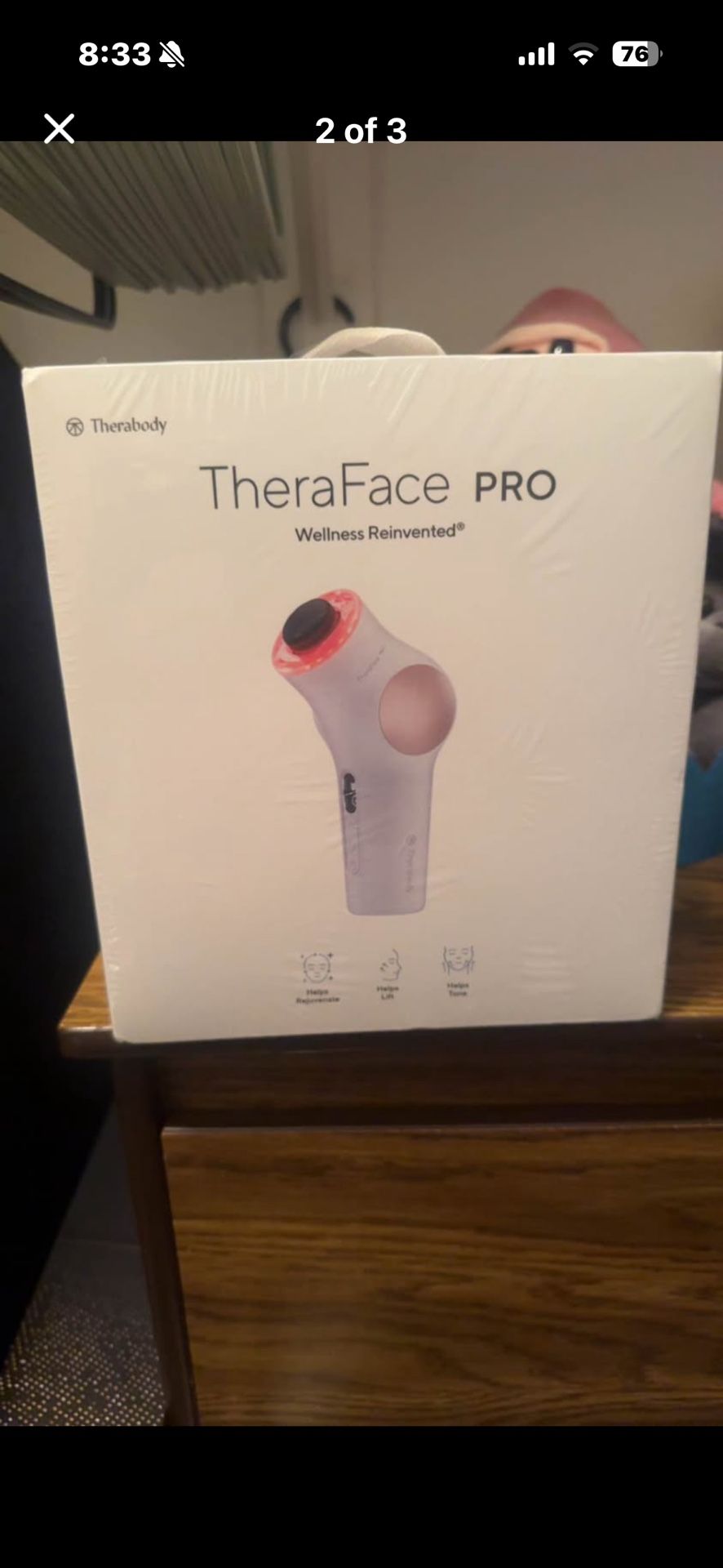 Therabody face pro brand new