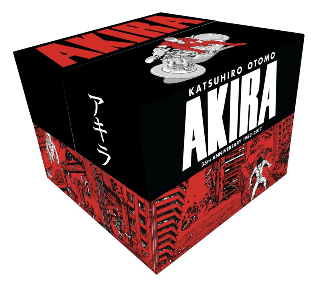Akira 35th anniversary hard cover box set