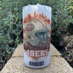22 Oz Beer Mug - 49ers Football Sports