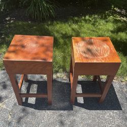 Pair Of Counter Height Stools