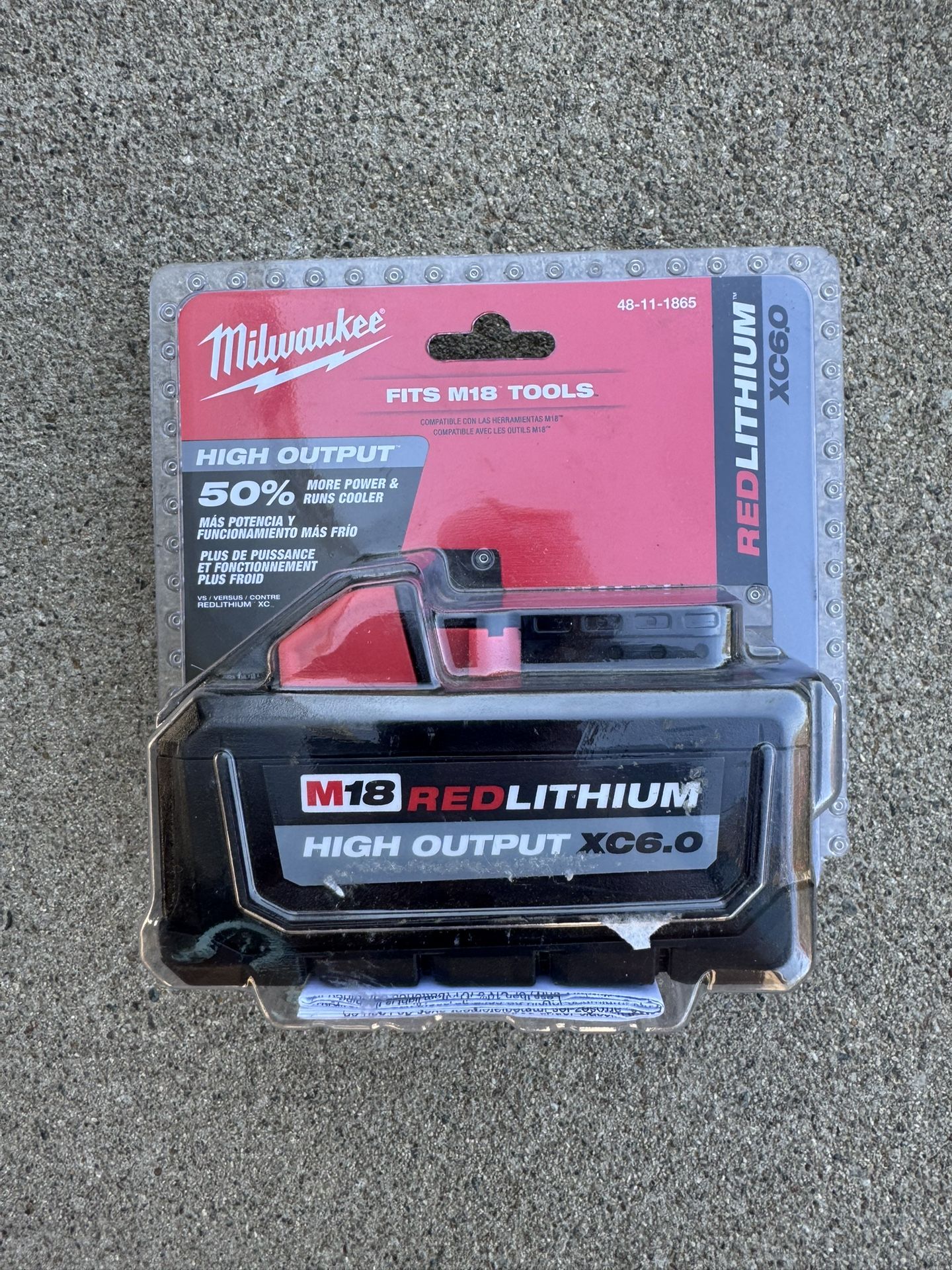 Milwaukee M18 6.0 Battery