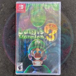 Luigi’s Mansion 3 - Brand New, Sealed and Unopened