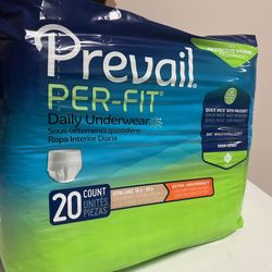 Prevail Disposable Underwear XL