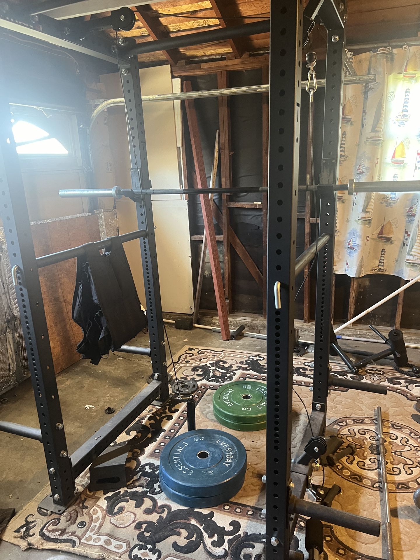 Titan T3 Power Rack with Complete Pulley System