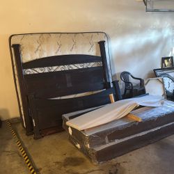 Free King Bed With Bed Frame 