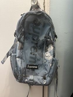 Supreme Blue Camo Backpack