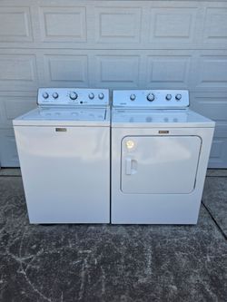 Maytag Commercial Technology Washer and Dryer Set (Electric)