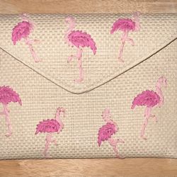 Flamingo Clutch