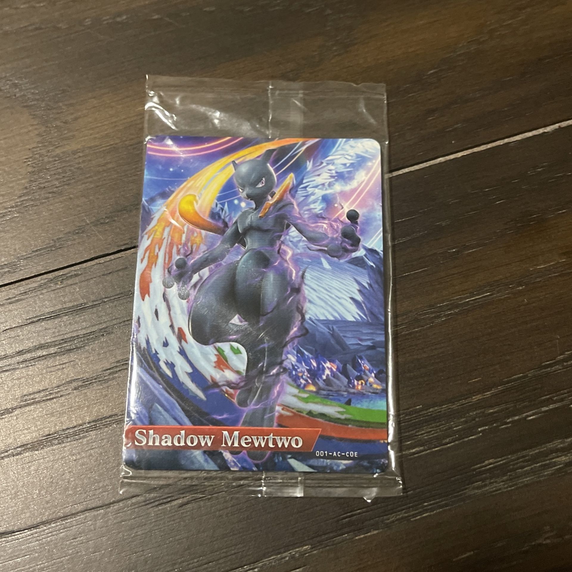 Shadow Mewtwo Amiibo Card