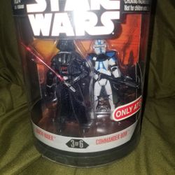 STAR WARS ORDER 66 COMMANDER BOW AND DARTH VADER  501ST