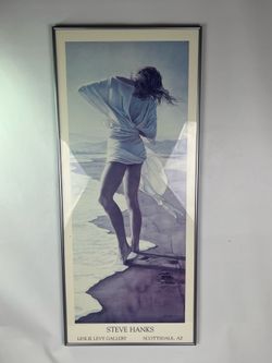 Offshore Breeze by Steve Hanks Sexy Girl Open Edition Fine Art Beach Print