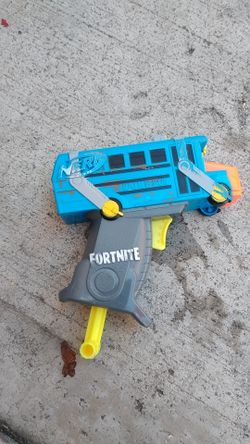 Nerf gun fornite battle bus