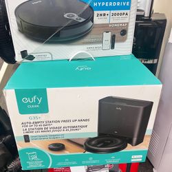 RoboVac G35+ Robot Vacuum with 45-Day Auto-Empty Station, 2500Pa Suction Power, New in Box