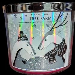 Bath & Body Works  Tree Farm Scented Candle