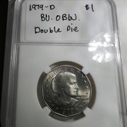 Amazing 1979-D Susan B.Anthony BU OBW 