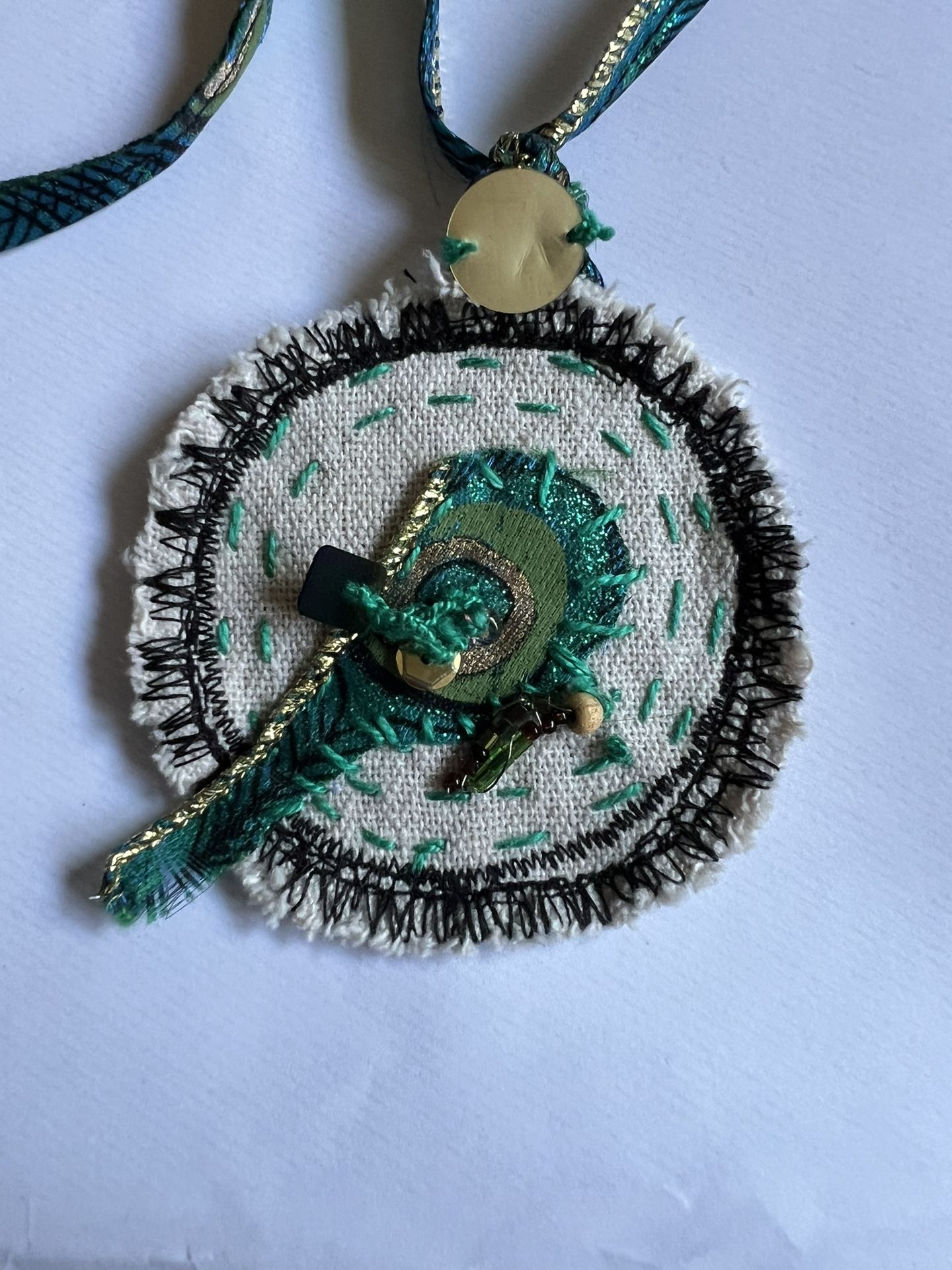 ❣️Peacock Necklace Handmade❣️