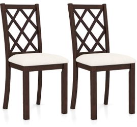 Upholstered Dining Chairs Set of 2, Side Chairs For Sale $57.00 50%+ OFF Retail $114.99 NEW IN BOX