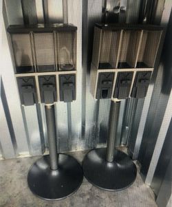 2 New Compartment Vending Machines—- Needs New Locks 