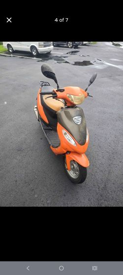 50 cc scooter not all pretty but good to run errands