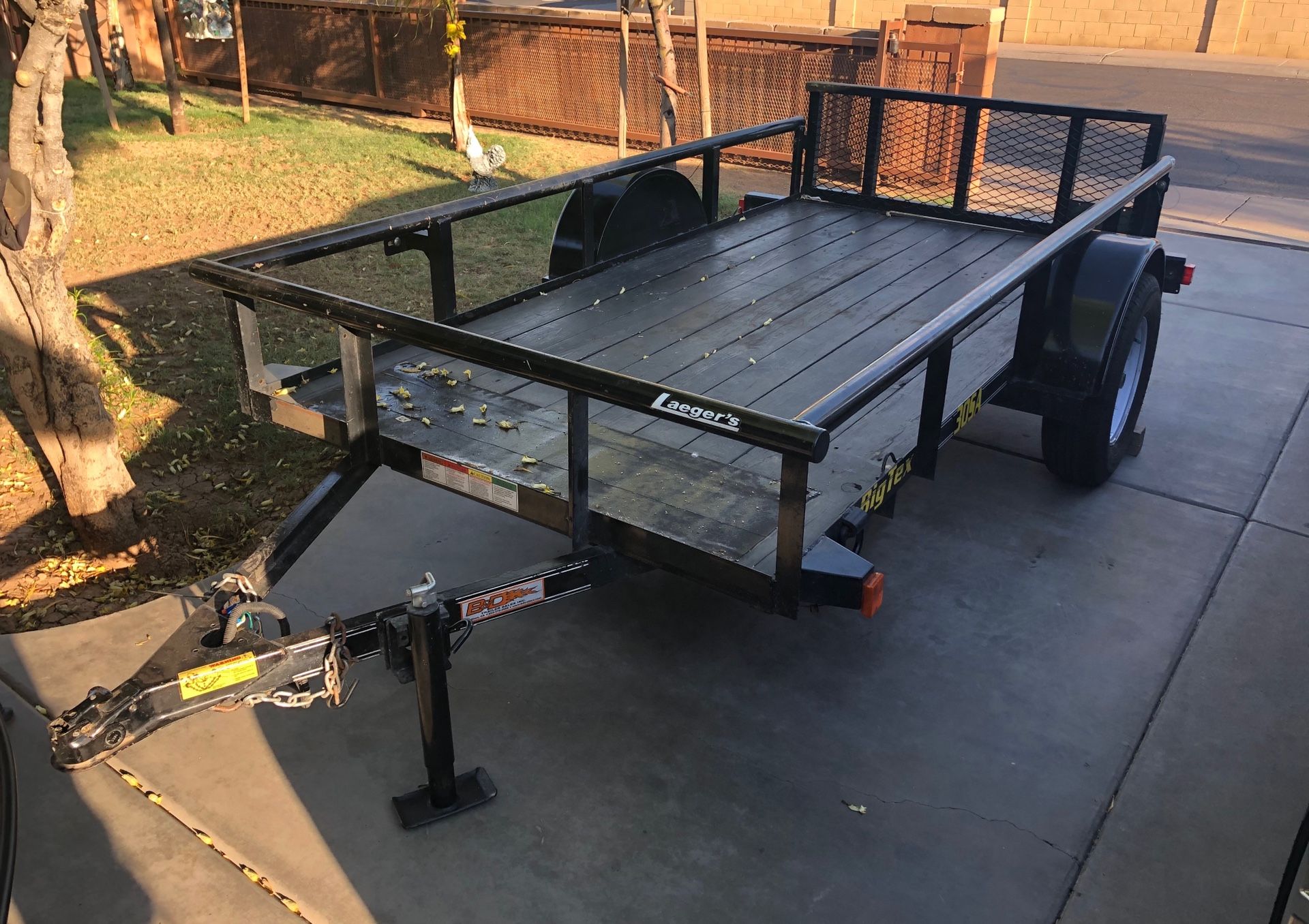 2010 Big Tex 305A 5x10 Utility Trailer