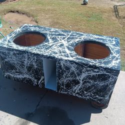 cajon  custom Built para dos Bajos 15s
