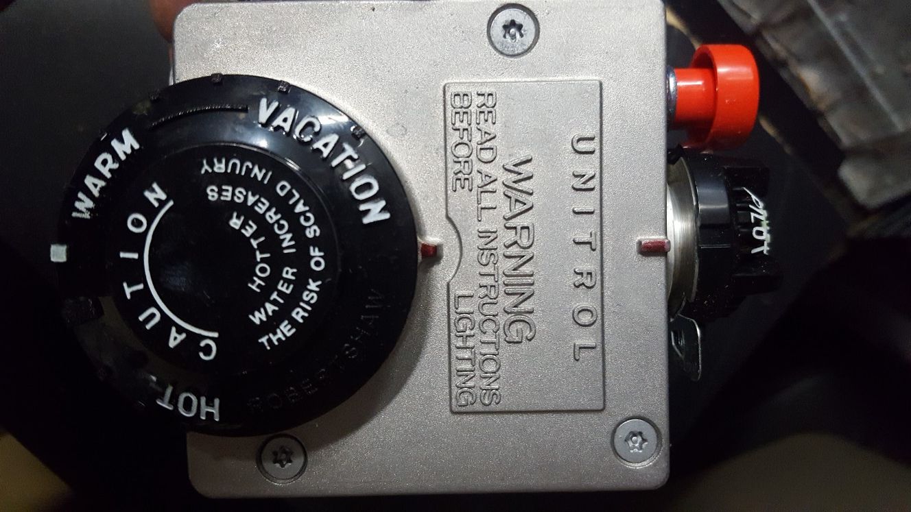 Brand new unitrol Robertshaw thermostat for a hot water tank- obo