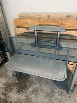 Glass Desk