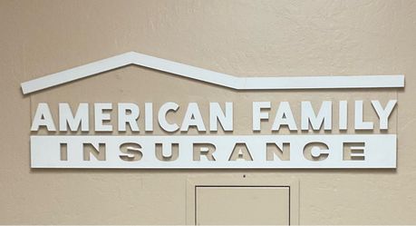 American Family Insurance 3D Wall Sign – 46″ Wide – $50 Local Pickup