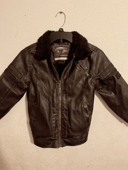 Boys Genuine Leather Bomber   Perfect 