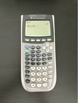 TI-84 Plus Silver Edition Calculator