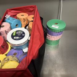 Raffle Tickets For Sale/ Multi Colors